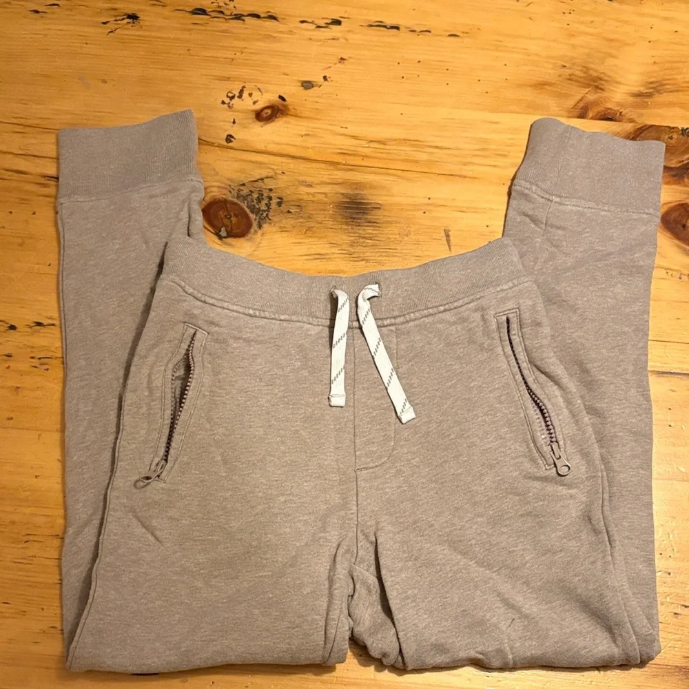 Beige Kids Jogger Pants